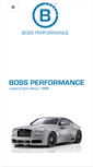 Mobile Screenshot of bossperformance.co.uk